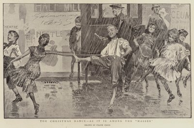The Christmas Dance, as it is among the Masses by Frank Craig